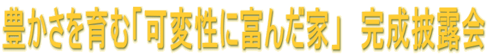 �L��������ށu�ϐ��ɕx�񂾉Ɓv�@������I��
